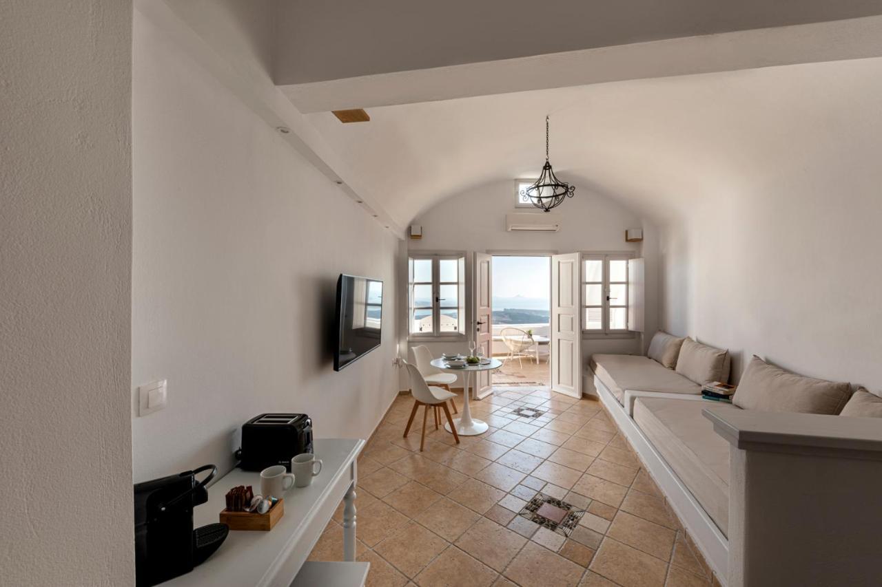 Calderas Hug & Panoramic Sea View - 3 Lux Suites Imerovigli  Exteriér fotografie