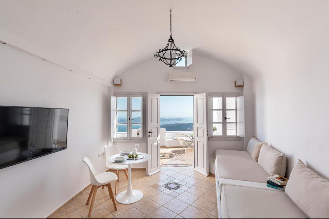 Calderas Hug & Panoramic Sea View - 3 Lux Suites Imerovigli  Exteriér fotografie