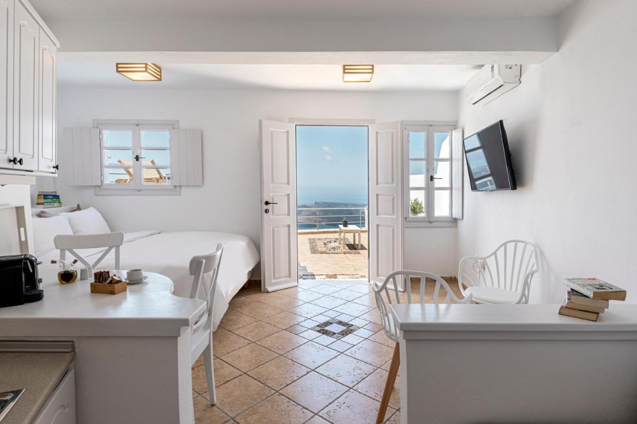 Calderas Hug & Panoramic Sea View - 3 Lux Suites Imerovigli  Exteriér fotografie